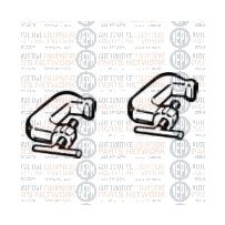 Pair of G-clamps for bead loosening on tube tire: 89299273