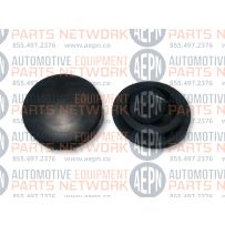 Button, Rubber, Black 8308017