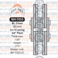 Master Link 3/4" Pitch Leaf Chain 4x4 | BH-7033-01 | Drive Chain BL644