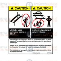 Four Post Trained OperatorDecal | BH-7077-61A | SVI Exclusive
