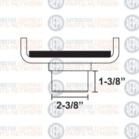 Frame Adapter w/Pad XPR-10 models | BH-7479-334 | Bend-Pak 5215702 5174006