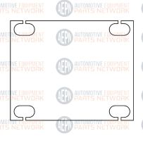 Rear Shim Kit SM/AR4 32 shims 8 anchors | BH-7517-07 | Rotary FC5414