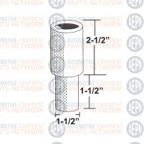 2.5" Extension SPO12 | BH-7533-98S | Rotary FJ6180