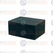 Rubber Adapter Black 3" smooth | BH-9756-87S | Rotary FJ2428
