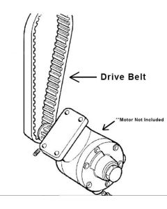 Air Motor Belt  | Corghi 3-00585 / 9003-00585