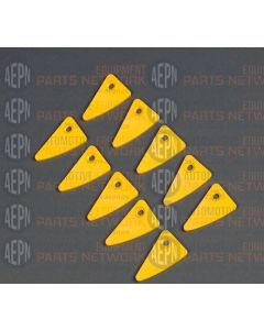 4-106611Ax corghi Plastic Inserts Triangular 10-Pack BW-1010-31P