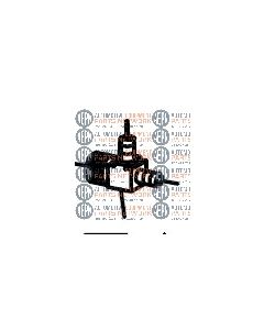 Spl. Tee, 1/4 NPT x 1/4 x 3/8 8111255