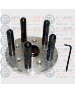 AMMCO / Coat Fixed Finger Plate, ffp8b, 6x4.5" & 6x5.5", 6 Tapered Fingers, 40mm I.D. 8113692C