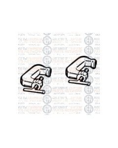 Pair of G-clamps for bead loosening on tube tire: 89299273
