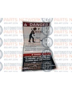 Warning Decal 8182373