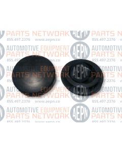 Button, Rubber, Black 8308017