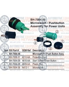 Microswitch Assy (Switch, Button, Boot & N | BH-7004-46 | Fenner 