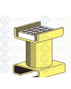 10" Slip-On Height Ext HDR | BH-7150-49 | A.L.M. 