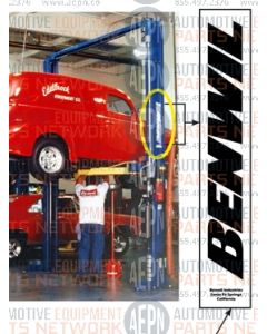 Decal Benwil (White on Clear) | BH-7206-94A | Benwil 101130-0