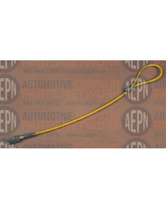 Yellow Coated Safety Latch Cable | BH-7226-01-2 | Challenger 31150 