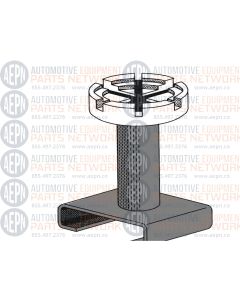 6" Slip-On Height Ext LDRND | BH-7450-04 | Nussbaum 