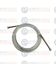 Cable, Eq for SPL10 with 124" WB | BH-7453-51W | Nussbaum 9704050 