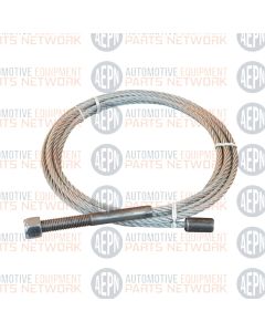 Cable, Eq 180" for HD-9 1 Stud, 1 Stop | BH-7476-06S | Bend-Pak 5595906 5595648