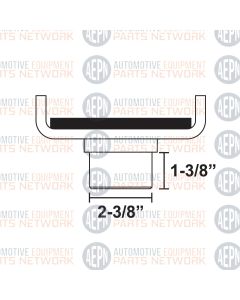 Frame Adapter w/Pad XPR-10 models | BH-7479-334 | Bend-Pak 5215702 5174006