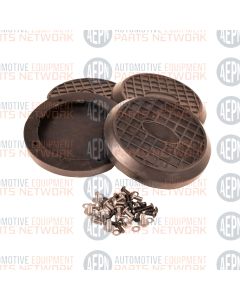  Round Rubber Arm Pad (Set of 4) | BH-7542-66PK | Rotary FJ5174