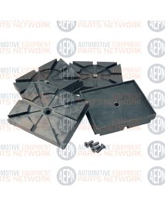 Rectangular Rubber Pad Kit (4) | BH-7805-168-4 | Wheeltronics 3-0872x 