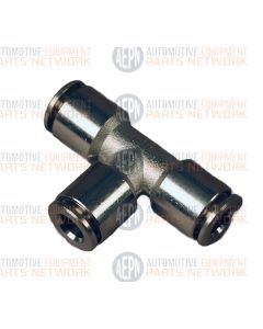 Union Tee 6mm Tube | BH-7912-161 | SVI Push ON Fitting Metric Brass