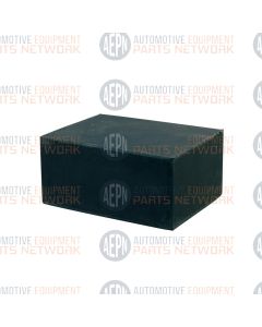 Rubber Adapter Black 3" smooth | BH-9756-87S | Rotary FJ2428