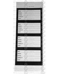 ID Stickers (sheet of 4) | BH-9990-04 | SVI 