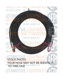 SR-0132  16” x 3/8” Hydraulic Hose, #6 JIC Female Ends (Flush Mount)