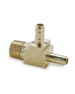 1/4" NPT Male Run Tee 110325
