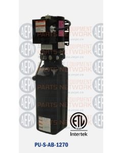 PU-S-AB-1270  230VAC/60HZ/1PH 2HP RPM 3450 PSI 2755 3.5 Gallon 220 Volt with cut off - SPX - ETL Certified
