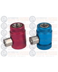 robinair ROB18124  Service Coupler Set (AC1234-6)