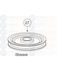 Sheave SM7, SMXLT7 | BH-7520-43 | Rotary S130094