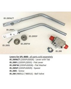 Ball Valve w/ Dual Handle | BH-7453-86 | Nussbaum 85.200DUAL