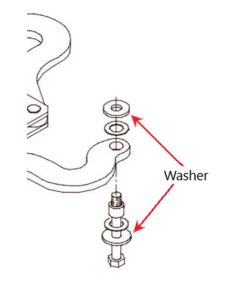 WASHER 10 X 30 X 3 ST0009426