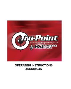 OPERATORS MANUAL TRU-POINT ZEECR903A